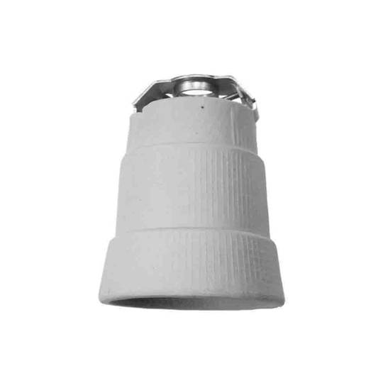 Portalampada bianco per 1 lampadina E-40 Solera 777B