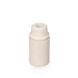 Witte fitting voor 1 lamp E-14 Solera E44066