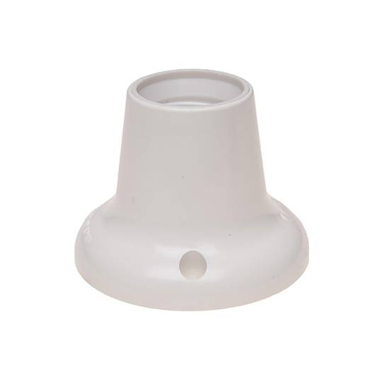 Portalampada bianco per 1 lampadina E-27 Solera 6511