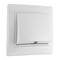 Recessed cable outlet with 3x2.5m² frame in white color Solera ERP40U