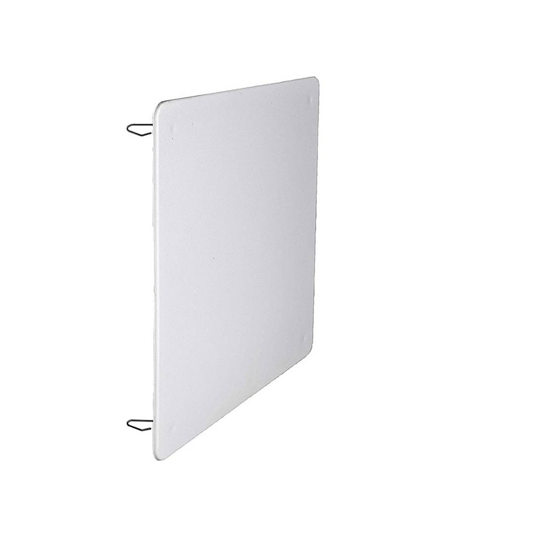Copertura rettangolare con artiglio in metallo per scatola da incasso 160x100mm Solera R60132