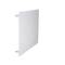 Copertura rettangolare con artiglio in metallo per scatola da incasso 160x100mm Solera R60132