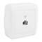 Base de superfície per a presa de telèfon RJ11 de 74x72x28mm de color blanc Solera MUR84U