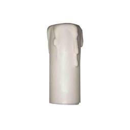 Vela corta para portalámparas E14 color blanco Solera 853