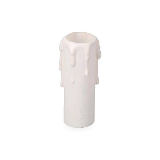 Świeca średnia na oprawkę E14 w kolorze białym Solera 854