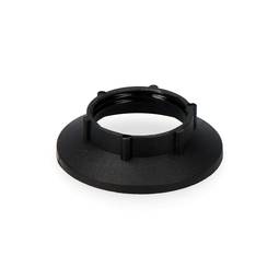 Rondella per portalampada E14 colore nero Solera 731