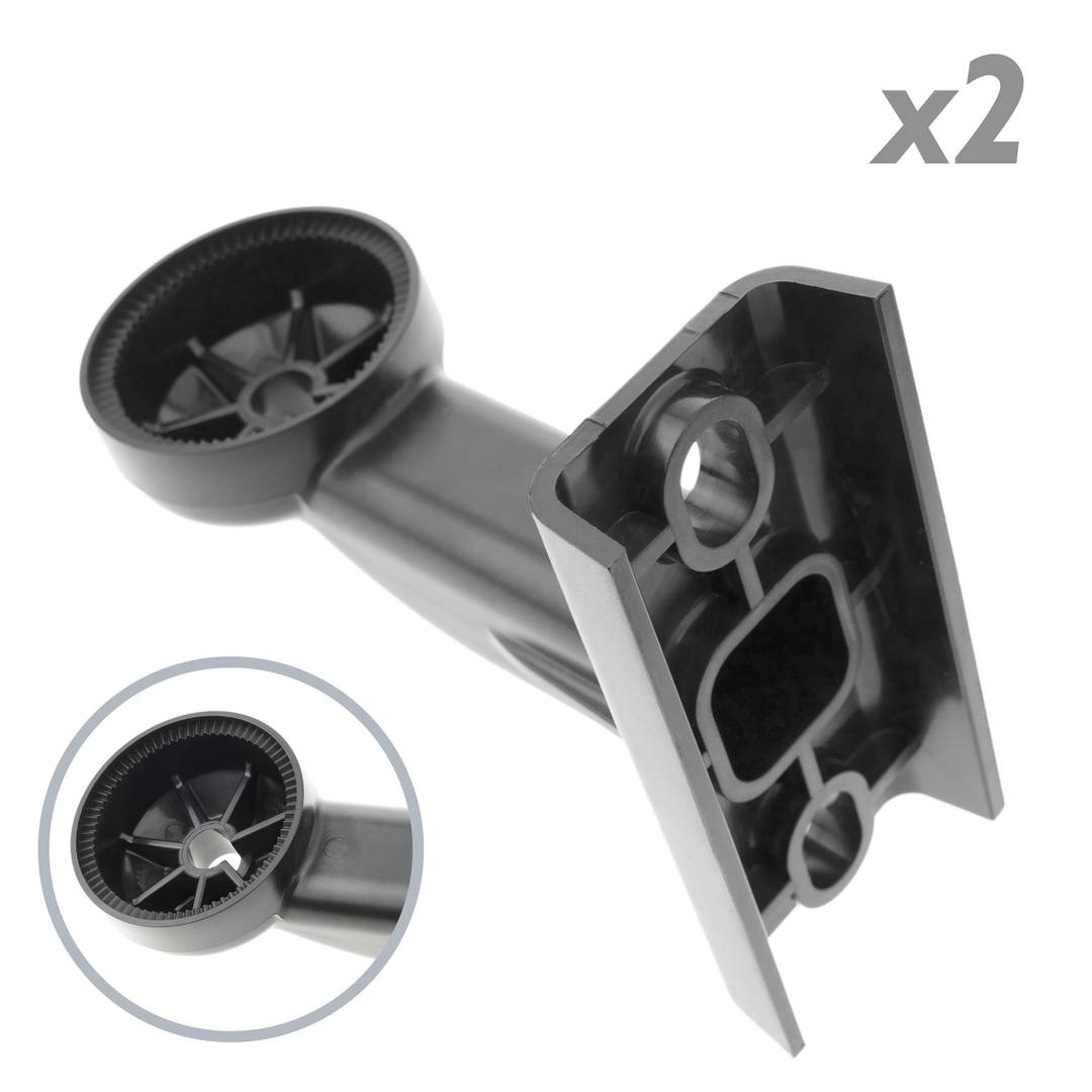 Sygnalizacja świetlna do wewnątrz i na zewnątrz IP65 czarna 2 x 100 mm 12-24 V z zielonymi i czerwonymi światłami LED