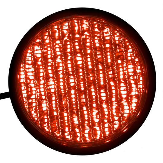 Feu à LED pour feu de signalisation IP65 100mm 12-24V rouge