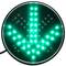 Feu à LED pour feu de signalisation IP65 200mm 12-24V flèche verte et croix rouge