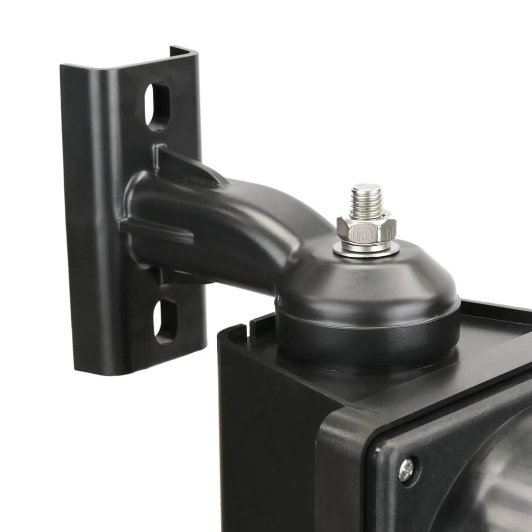 Semaforo per interni ed esterni IP65 nero 3 x 100mm 220V con luci LED verde giallo e rosso
