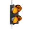 Luz LED para semáforo IP65 200mm de 220VAC amarillo