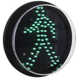 Llum LED per semàfor IP65 200mm de 12-24V vianant verd