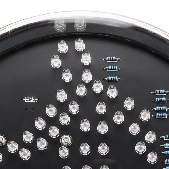 Luce LED per semaforo IP65 200mm 12-24V pedonale verde