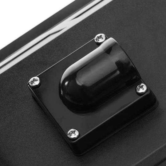 Traffic light for indoor and outdoor IP65 black 2 x 200mm 220V with green and red for pedestrians