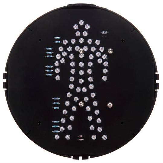 Luz LED para semáforo IP65 200mm de 220VAC peatón rojo