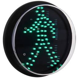 Luz LED para semáforo IP65 200mm de 220VAC peatón verde