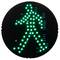 LED light for traffic light IP65 200mm 220VAC green pedestrian light