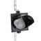Semàfor per a interior i exterior IP65 negre d'1 x 200 mm de 12-24V amb llum verda en forma de fletxa