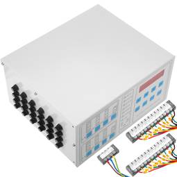 Controlador de semáforos de tránsito profesional, conecta hasta 22 luces de señalización