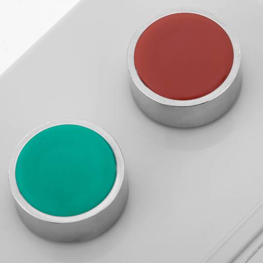 Zweifarbige manuelle Ampelschaltbox (rot und grün)