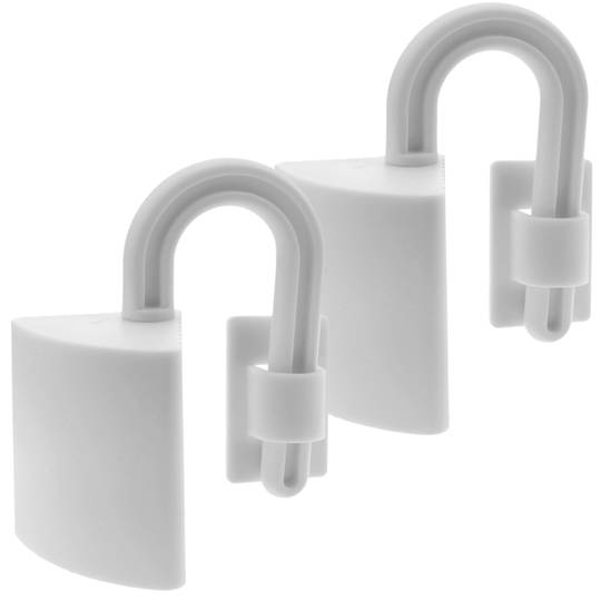 Protector de seguridad infantil para bisagras de puertas 2 unidades