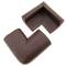 Child safety guard for furniture 4.6 m with 8 corners brown