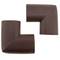 Child safety guard for furniture 4.6 m with 8 corners brown