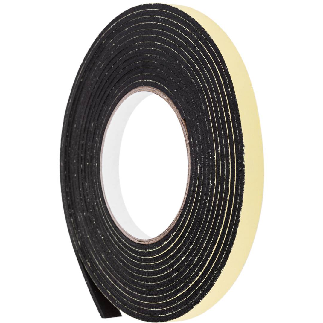 Multipurpose Self Adhesive Foam Door And Window Sealing Strip 2x15x5000mm