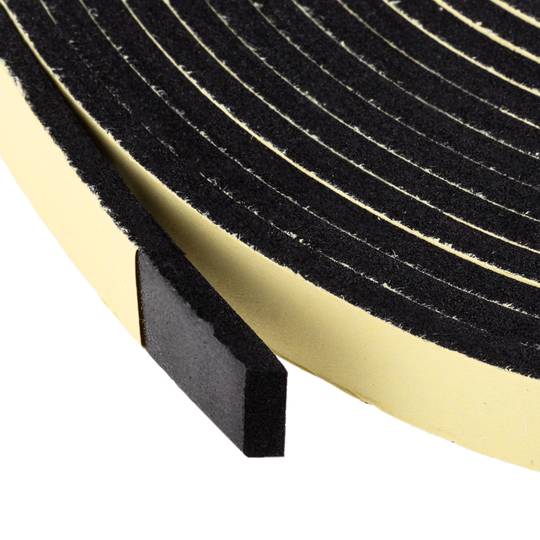 Multipurpose Self Adhesive Foam Door And Window Sealing Strip 2x15x5000mm