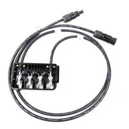 Box MC4 photovoltaïque connexion électrique 10A 1000V 100-120W 100x55mm