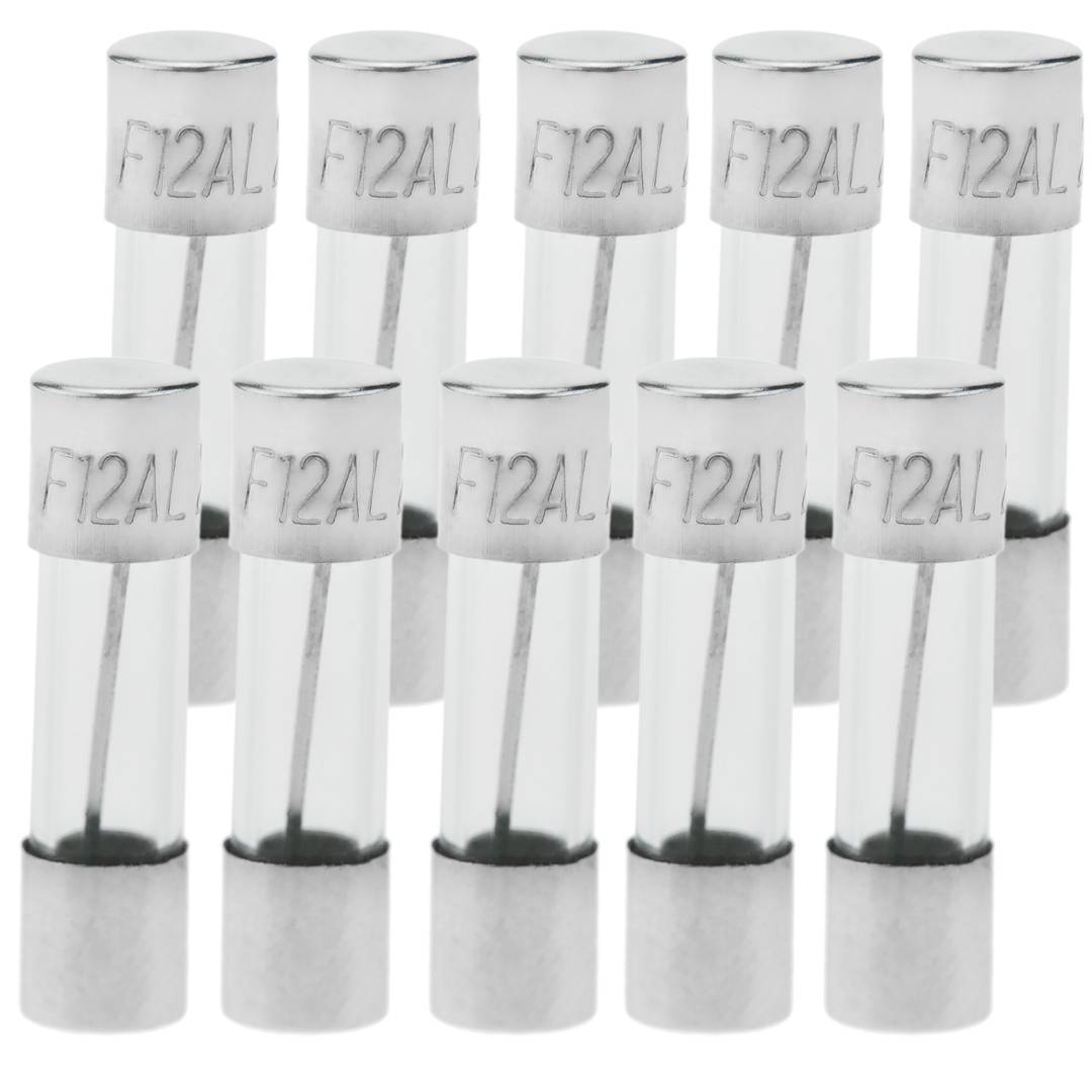 Fusible de cristal 12A 5x20mm 10 unidades
