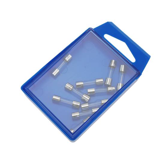 Fusible de cristal 16A 5x20mm 10 unidades