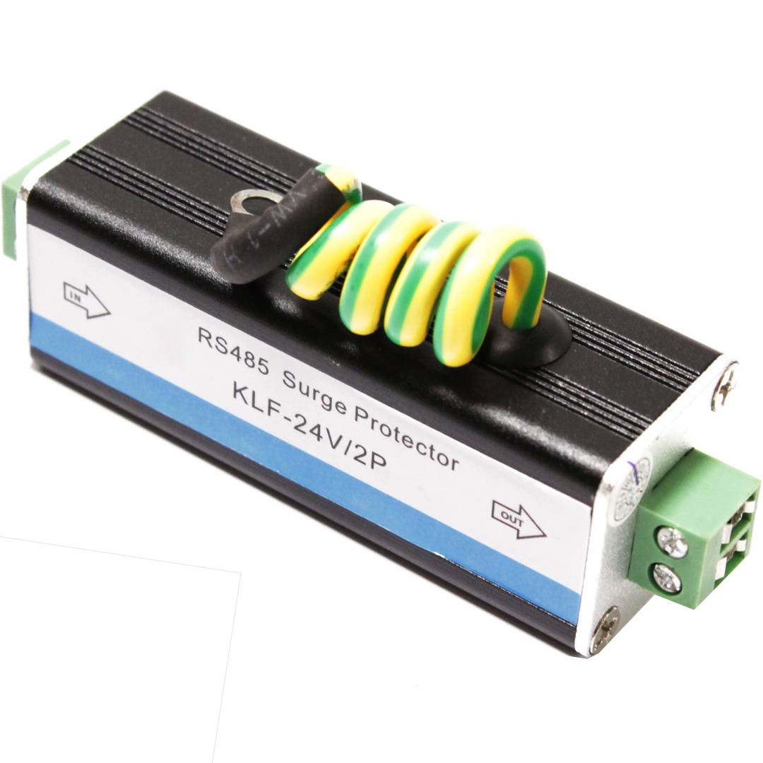 Protector de sobretensión serie RS485 10KA 24VDC 2-pin