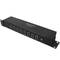 Surge protector RJ11 RJ12 phone 10KA 110V 16-port 4-pin rack 19 inch