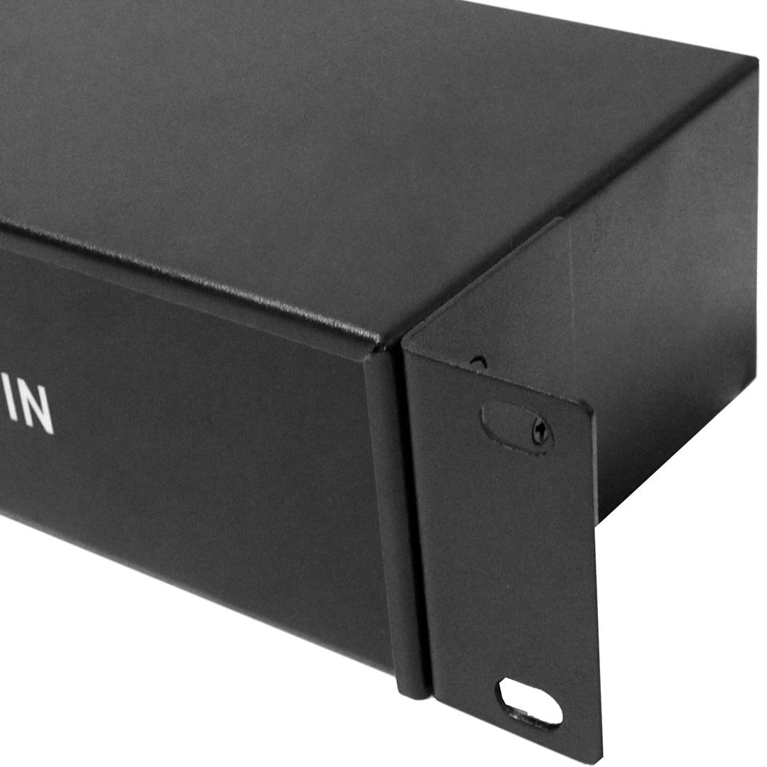 Surge protector RJ11 RJ12 phone 10KA 110V 16-port 4-pin rack 19 inch
