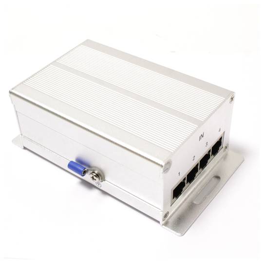 RJ45 10KA 5V 4-poorts 8-pins ethernet overspanningsbeveiliging
