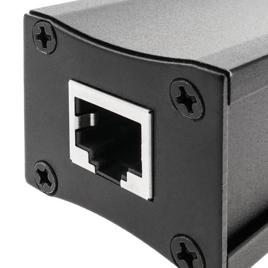 Protector de sobretensión ethernet PoE 100Mbps 1000Mbps RJ45 10KA 5V 1 puerto 8 pin