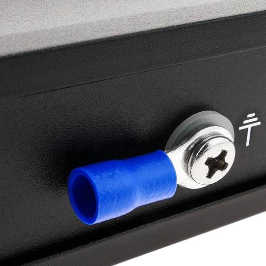 Protector de sobretensión ethernet PoE 100Mbps 1000Mbps RJ45 10KA 5V 1 puerto 8 pin