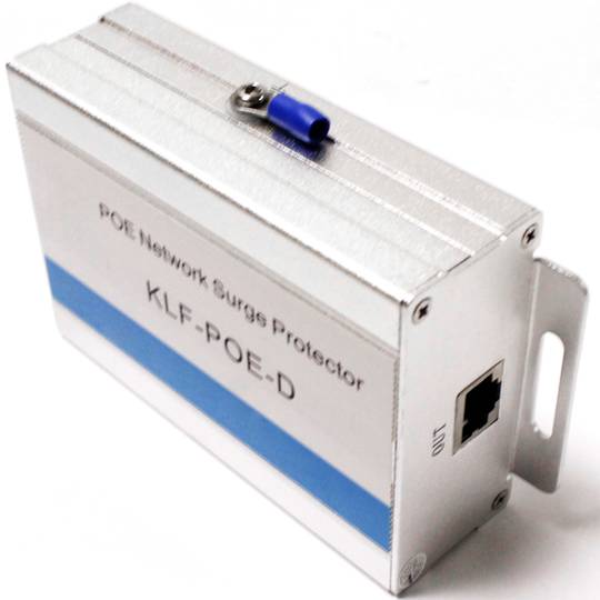 Protetor contra surtos de 100Mbps PoE RJ45 ethernet 10 KA 5 V 1 port de 8 pinos