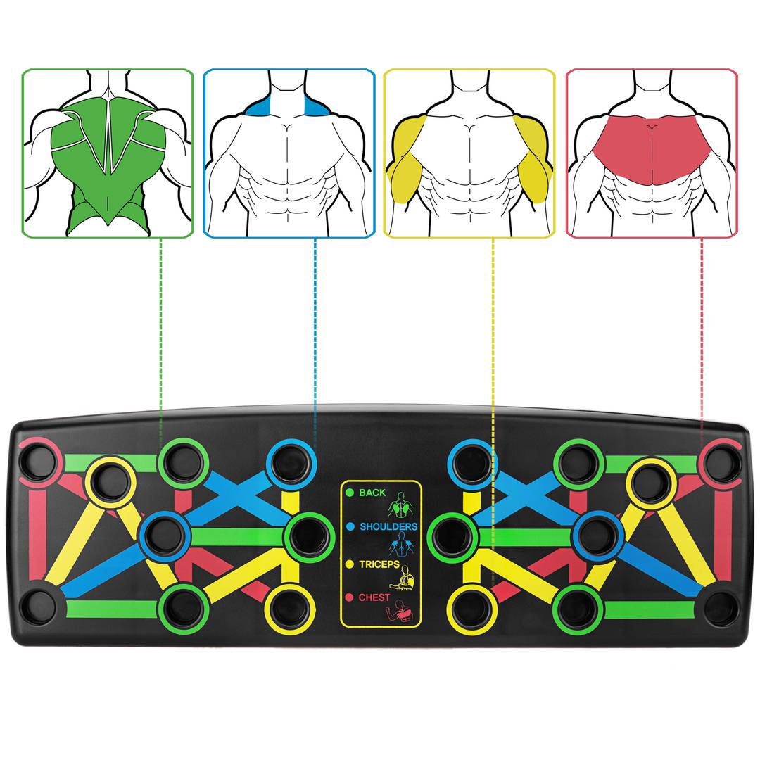 14-in-1 trainingsbord voor spiertraining