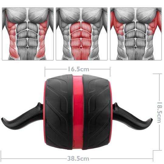 Rolo de treinamento para construção muscular abdominal