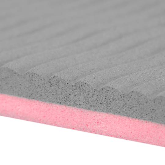 Non-slip Double Layer Pink Yoga Mat 183x61x0.6 cm