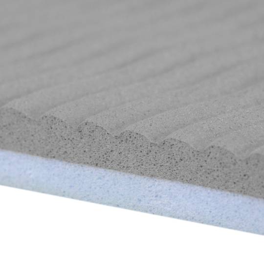 Non-slip Double Layer Blue Yoga Mat 183x61x0.8 cm