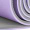 Tapis de yoga violet double couche antidérapant 183x61x0.8 cm