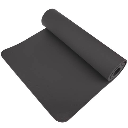 PHOENIX Yoga Matte schwarz 183 x 61 x 0,4cm 