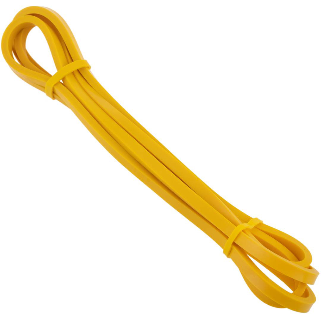 7 kg yellow resistance elastic band to exercise the muscles