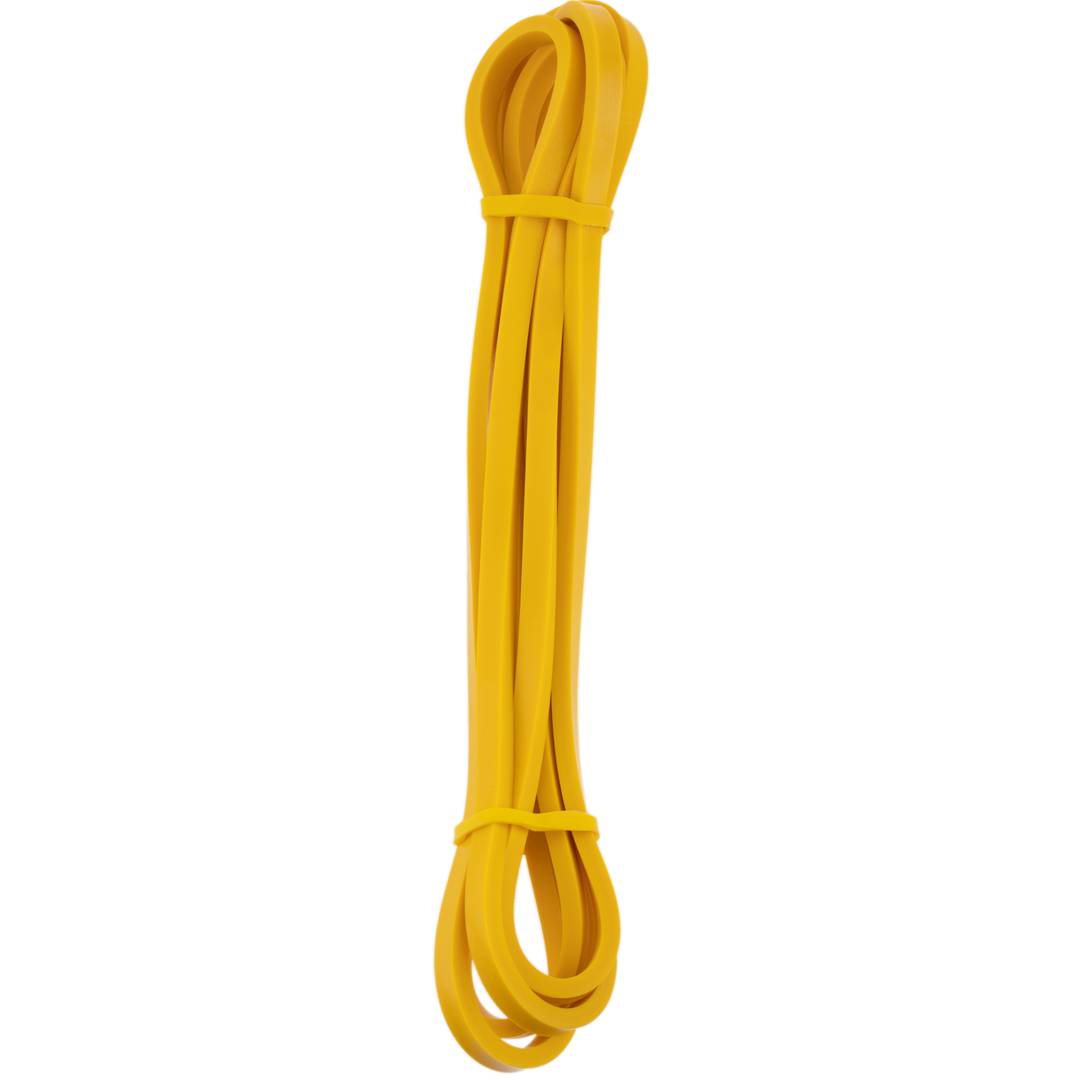 7 kg yellow resistance elastic band to exercise the muscles