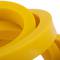 7 kg yellow resistance elastic band to exercise the muscles