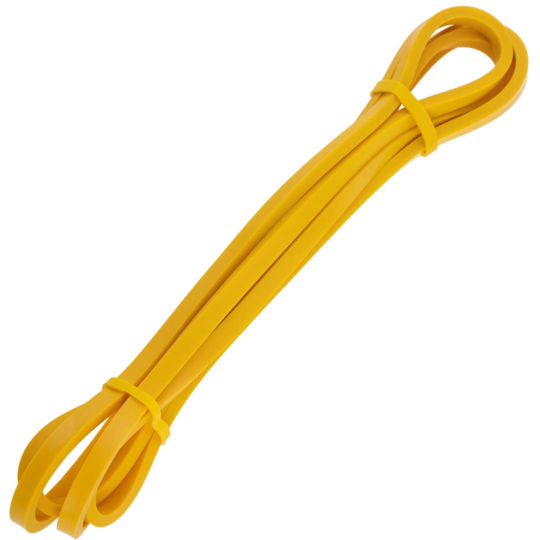 7 kg yellow resistance elastic band to exercise the muscles