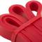 Faixa elástica de resistência vermelha para exercitar os músculos de 16 kg